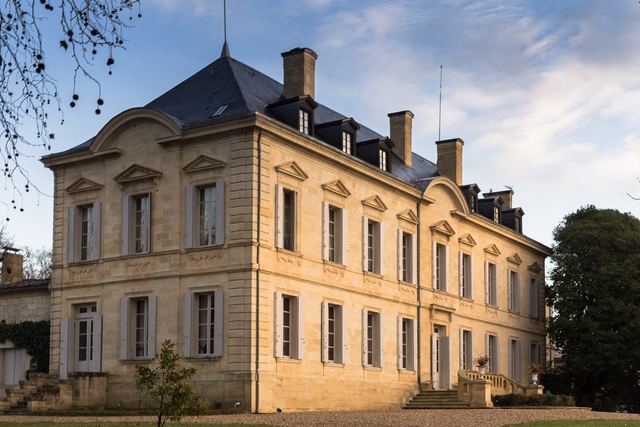 La facade du Chateau de Siaurac